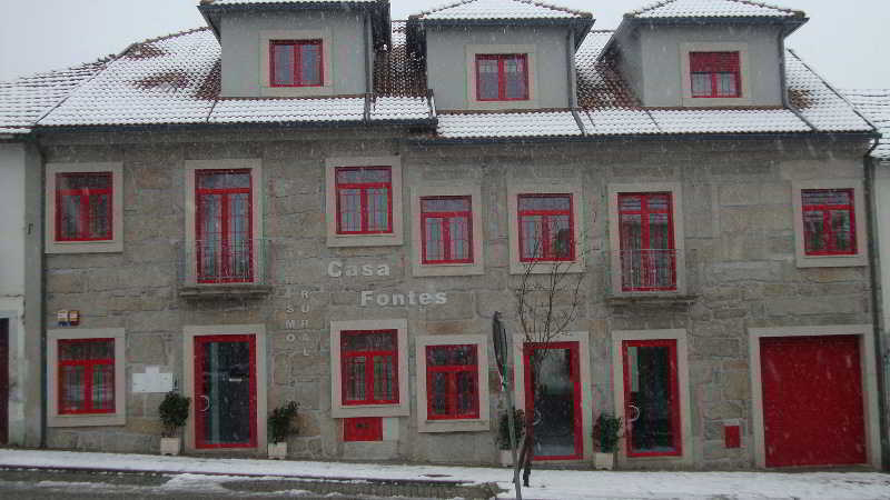 Casa Fontes Hotel Pedras Salgadas Exterior photo